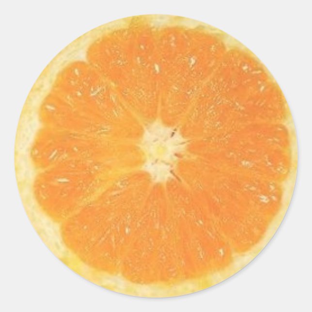 Orange Slice Sticker (Front)