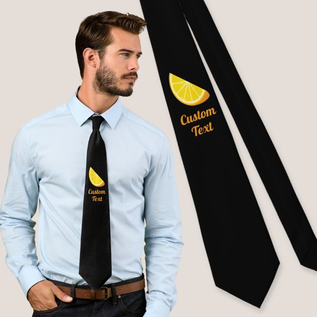 Orange Slice Tie (Creator Uploaded)
