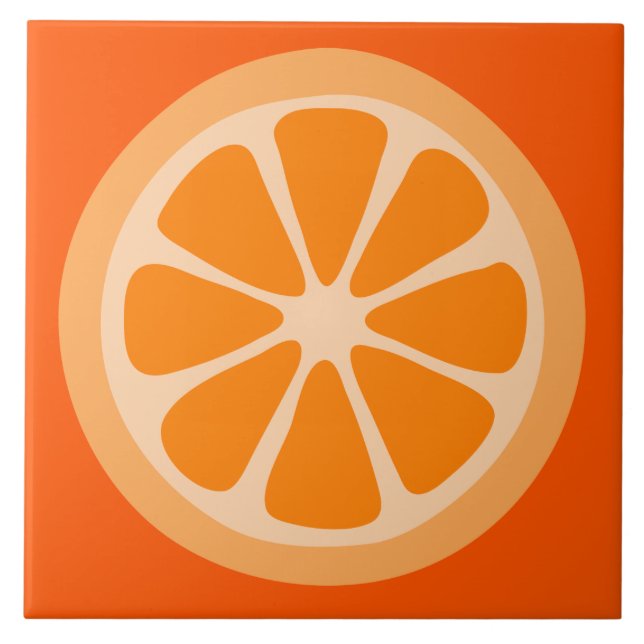 Orange Slice Tile (Front)