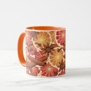 Orange Slices And Spices Mug