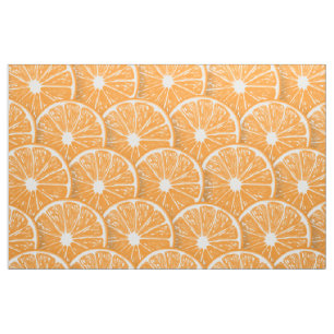Orange slices fabric