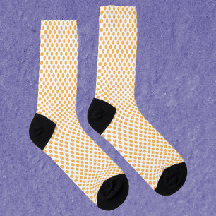 Orange Slices Fruit Pattern Socks