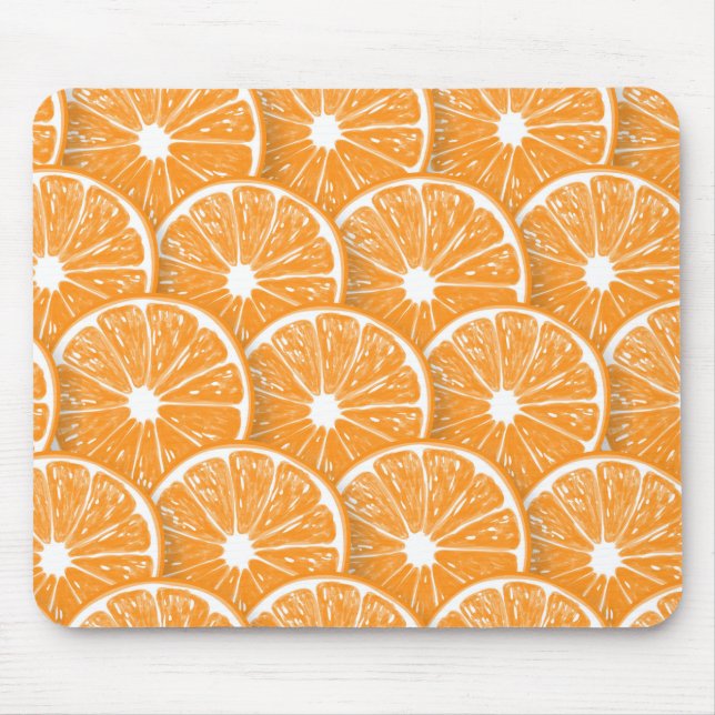 Orange slices mouse pad (Front)