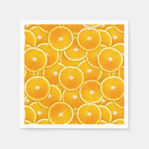 Orange slices napkin