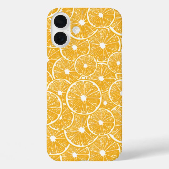 Orange slices pattern design Case-Mate iPhone case (Back)