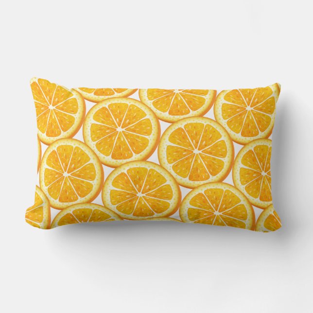 Orange Slices Pillow (Front)