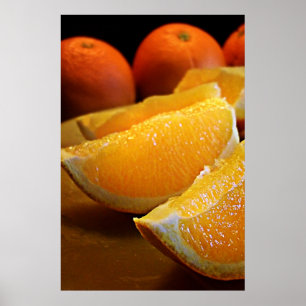 Orange Slices Poster