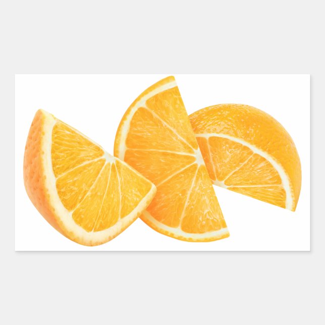Orange slices sticker (Front)