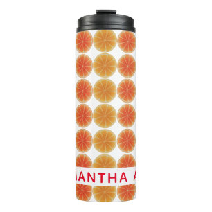 Orange Slices Thermal Tumbler