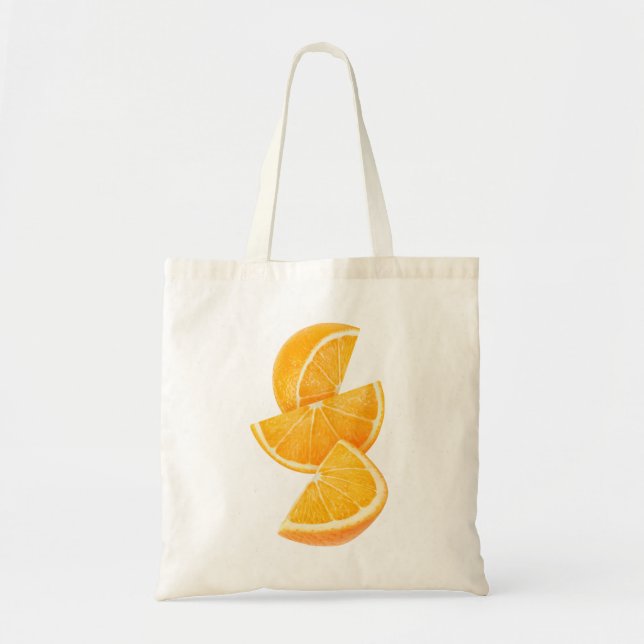 Orange slices tote bag (Front)