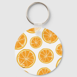 Orange Slices vintage style pattern. Keychain