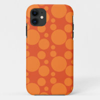 Orange Soap Bubbles