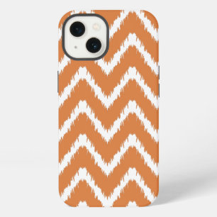 Orange Southern Cottage Chevrons iPhone 13 Case