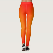orange spank Leggings