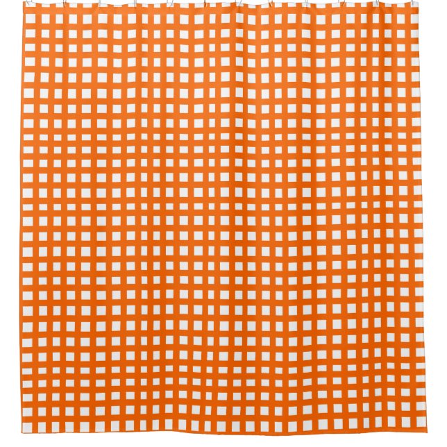 Orange square mesh grid  (Front)