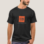Orange Square Monogram Construction, Electrical T-Shirt<br><div class="desc">Coordinates with the Orange Square Monogram Construction, Electrical Business Card Template by 1201AM. Bold initials are centred on an orange square set to create a unique logo on this customizable t-shirt design for construction businesses, electrical services, contractors, builders and more. Please contact the designer for help with more initials or...</div>