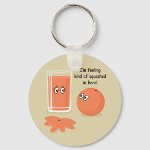 Orange Squash Keychain