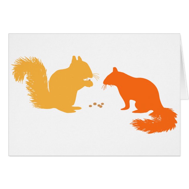Orange Squirrels (Front Horizontal)