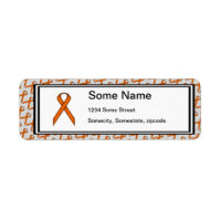Orange Standard Ribbon by Kenneth Yoncich