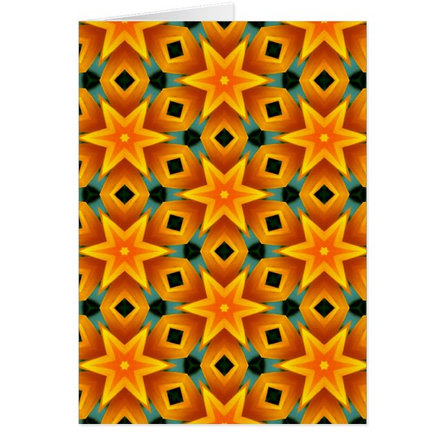Orange Star Pattern II (Front)