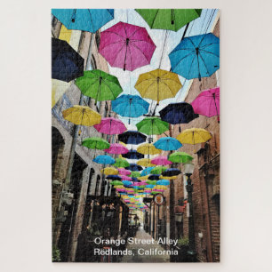 Orange Street Alley Jigsaw Puzzle