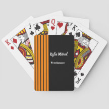 Orange stripe lines black