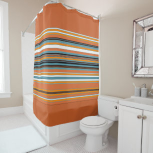 Orange Striped Pattern