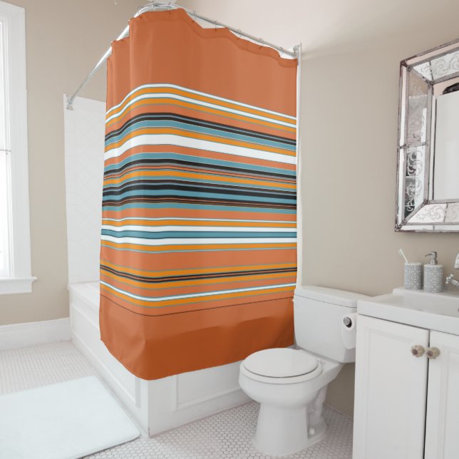 Orange Striped Pattern (In Situ)