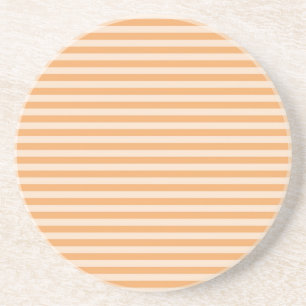 Orange Stripes Coaster