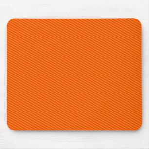 Orange Stripes Mouse Pad