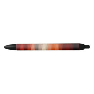 Orange Stripes Pen