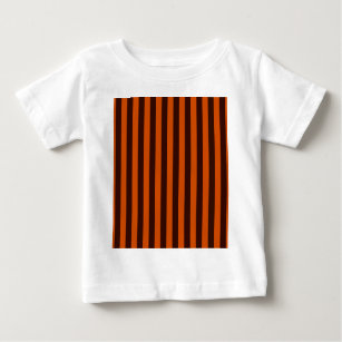 Orange Stripes Retro Style Customize This! Baby T-Shirt