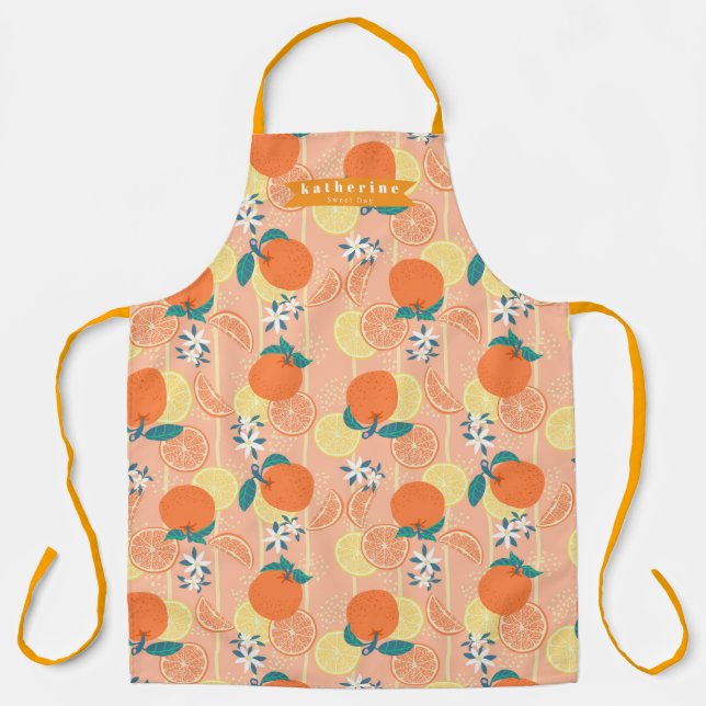 Orange Summer Orange Apron (Front)
