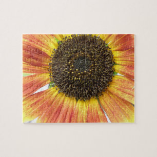 Orange Sunflower Puzzle