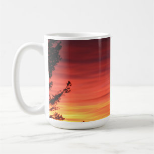 Orange Sunset Coffee Mug