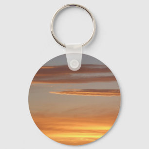 Orange Sunset Keychain