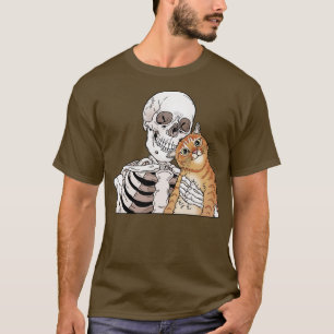 Orange tabby cat friend T-Shirt