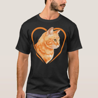 Orange Tabby Cat Orange T-Shirt