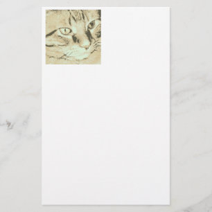 Orange Tabby Cat Stationery