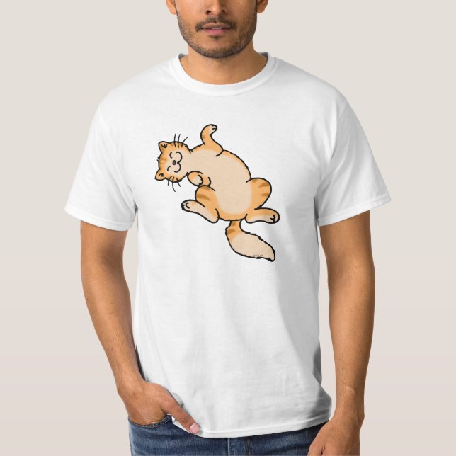 Orange tabby cat T-Shirt (Front)