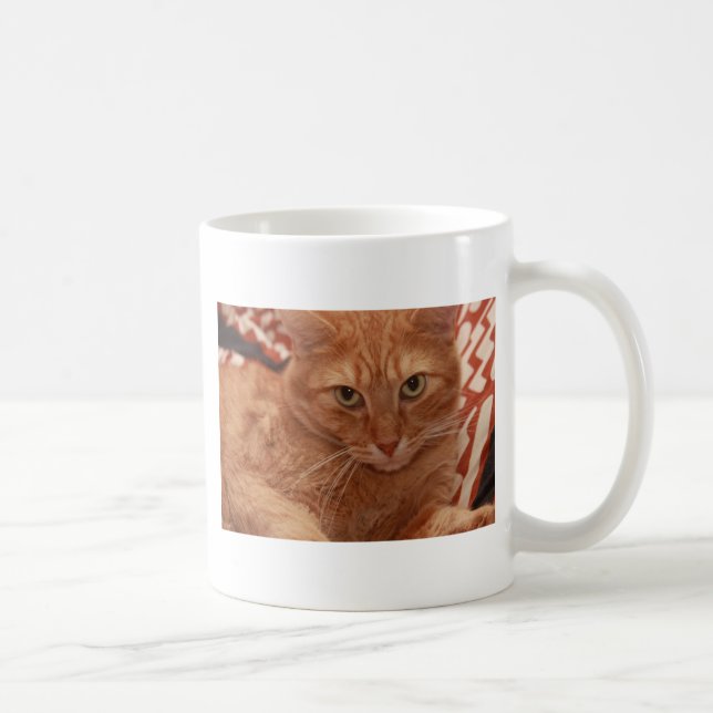 Orange Tabby Coffee Mug (Right)