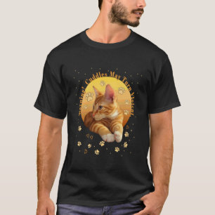 Orange Tabby Ginger Kitten Cat Lovers Mom Dad T-Shirt