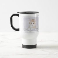 Orange Tabby Kitten Painting - Original Cat Art