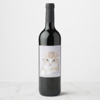 Orange Tabby Kitten Painting - Original Cat Art