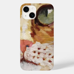 Orange Tabby Painting Detail  Case-Mate iPhone Cas Case-Mate iPhone 14 Case