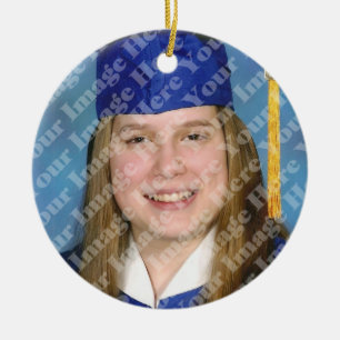 Orange Tassel Graduation Keepsake Ornament
