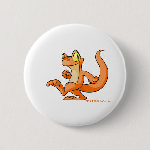 Orange Techo on a quest 2 Inch Round Button