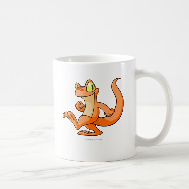 Orange Techo on a quest Coffee Mug (Right)