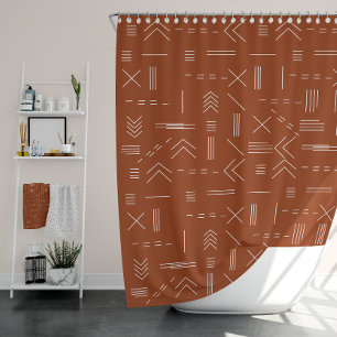 Orange Terracotta Gorgeous Geometric Pattern