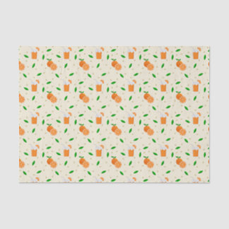 Orange Themed Gift Wrapping Tissue Paper